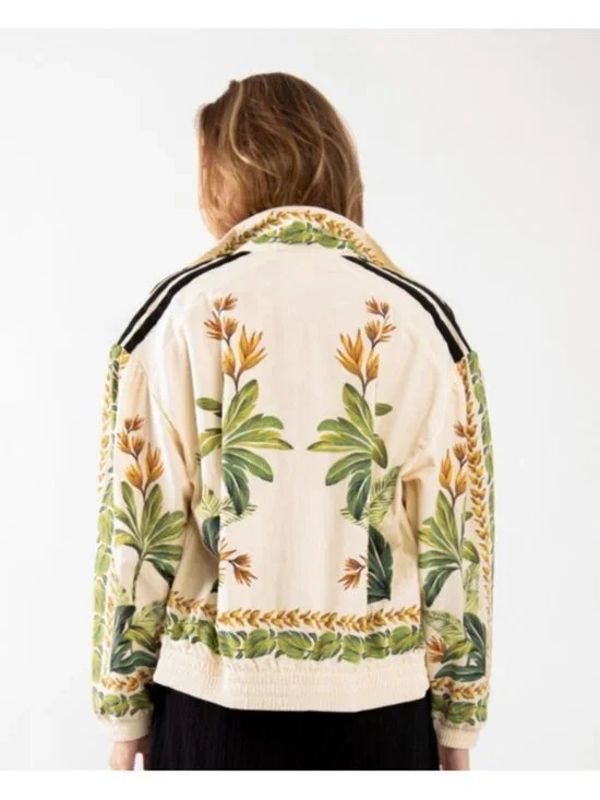 Adidas x Farm JD6304 Tropical Print Zip Jacket ( XS ) - Picture 3 of 7